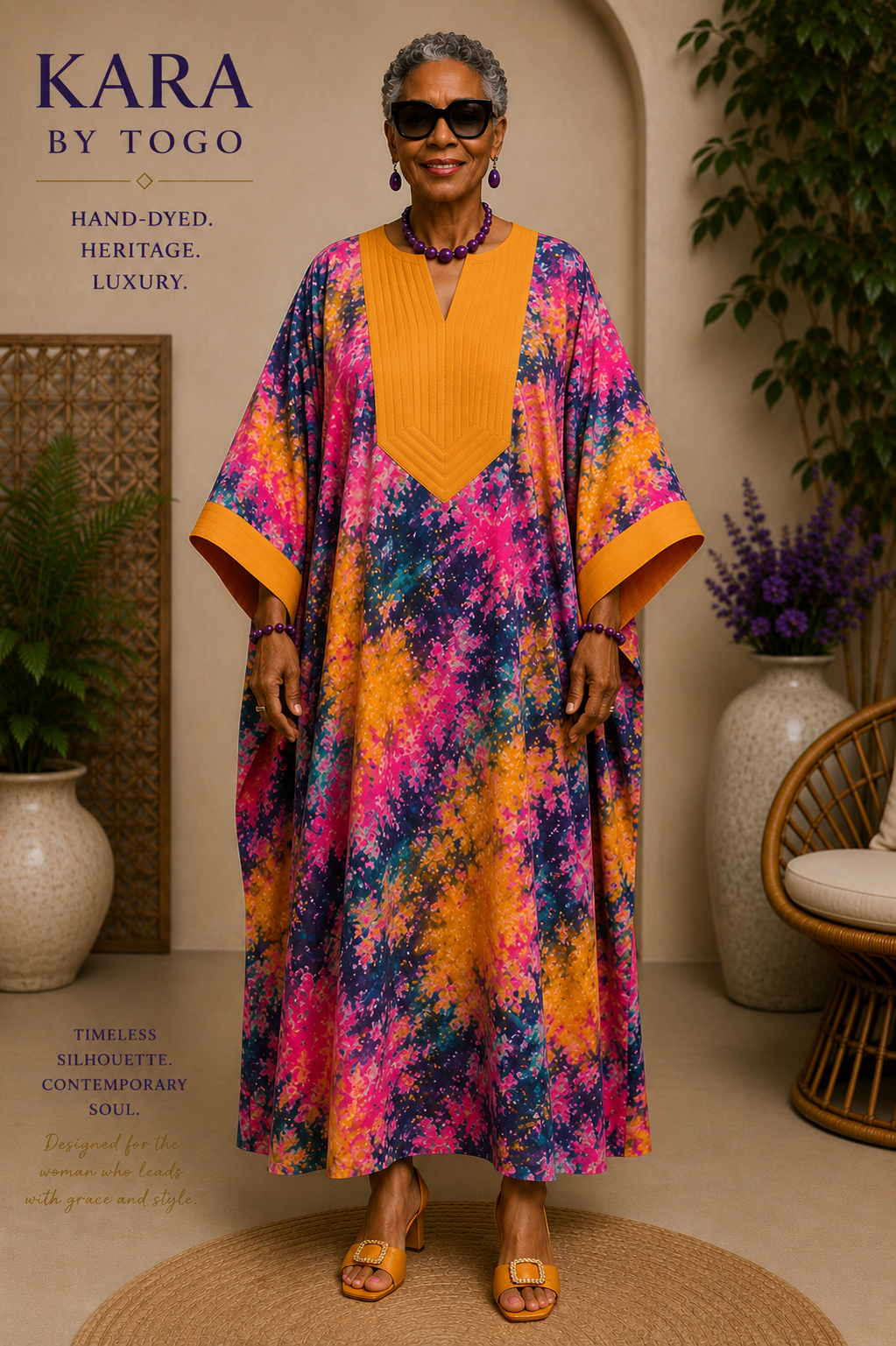 Multicolor Artistic Boubou - Image 2